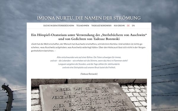 Imiona Nurtu. Die Namen der Strömung