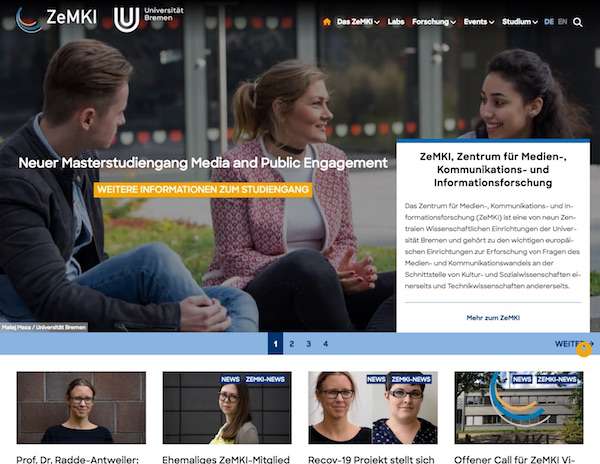 ZeMKI - Zentrum für Medien-, Kommunikations- und Informationsforschung / Universität Bremen